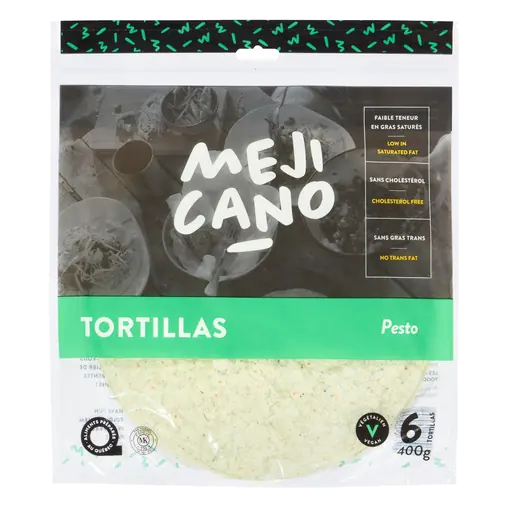 Tortillas Pesto 400 g