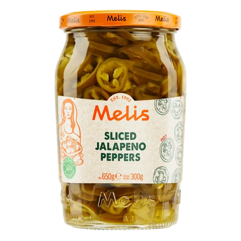 Pickled Hot Jalapeno Peppers 650g
