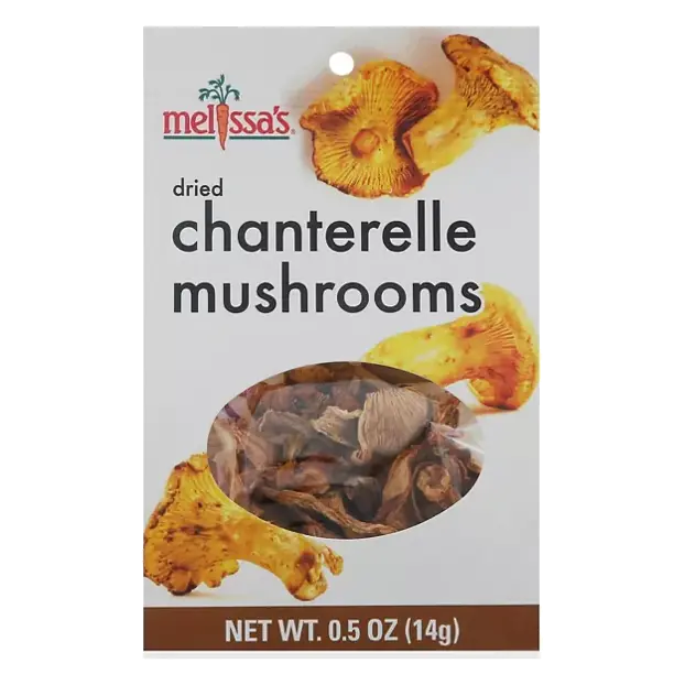 Chanterelle Mushrooms, Dried