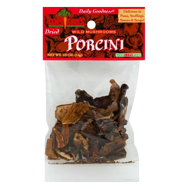 Mushrooms, Wild, Porcini, Dried