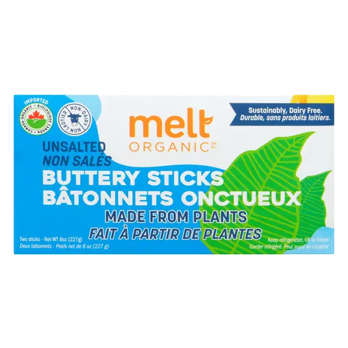 Organic Buttery Sticks Unsalted 227 g