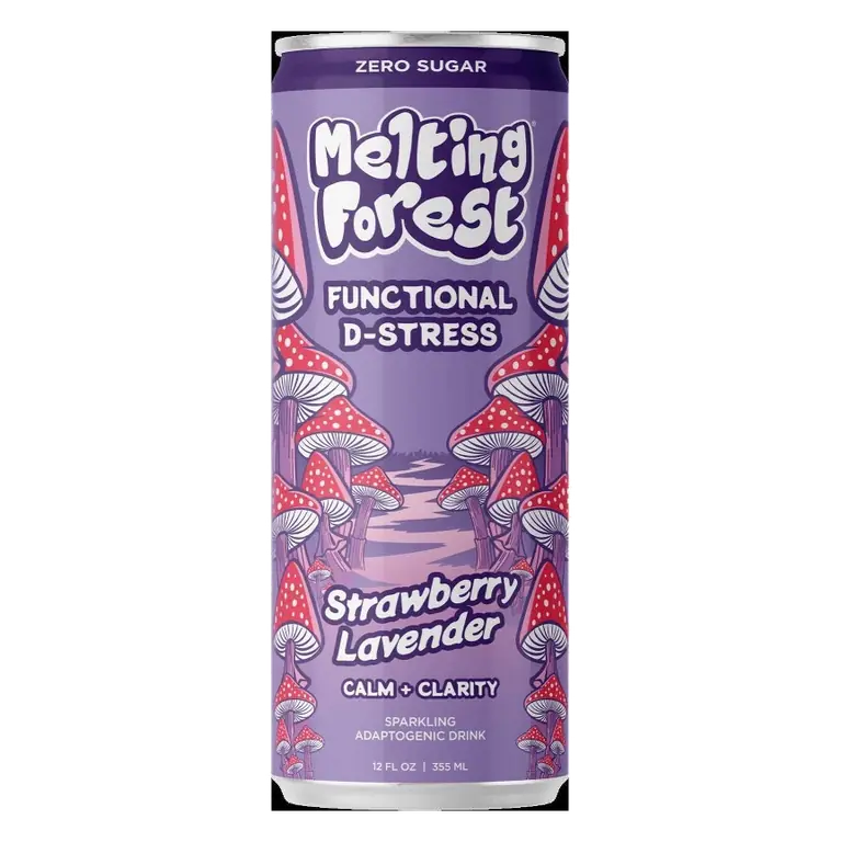 Melting Forest Strawberry Lavendar Functional D-Stress, 12oz