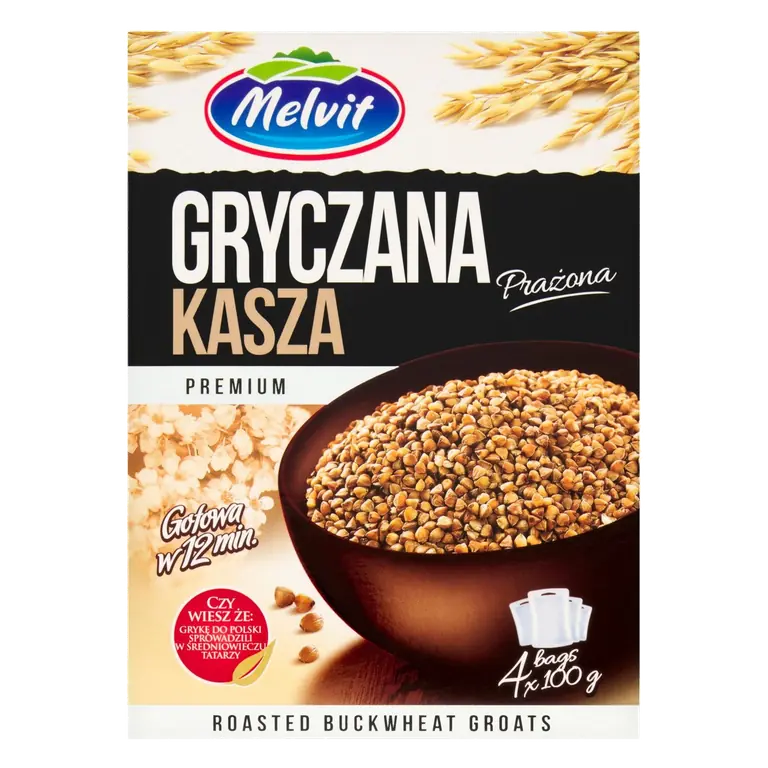 Gryczana Kasza Roasted Buckwheat Groats