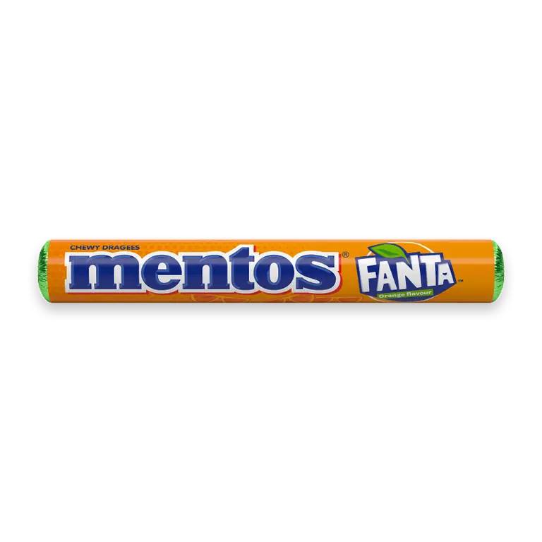 Godistabletter Fanta Orange 37,5g