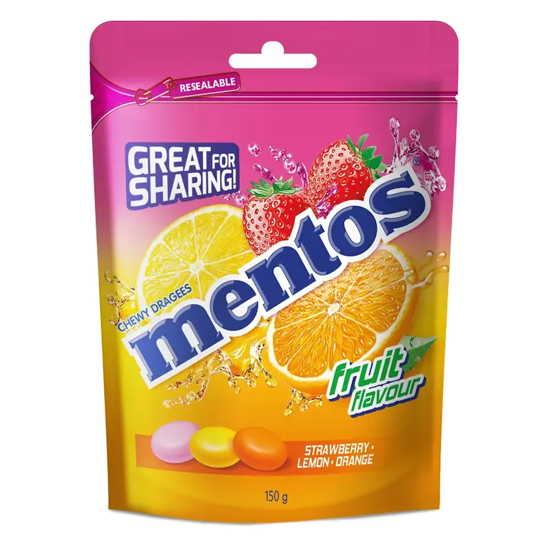 Sugar Confectionery Fruit Share Bag