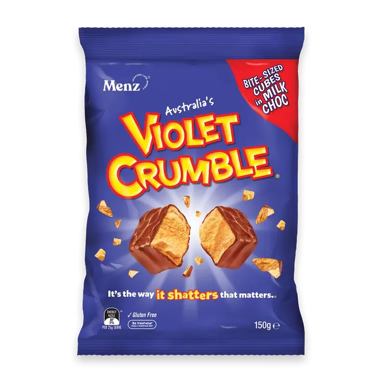 Violet Crumble Bag