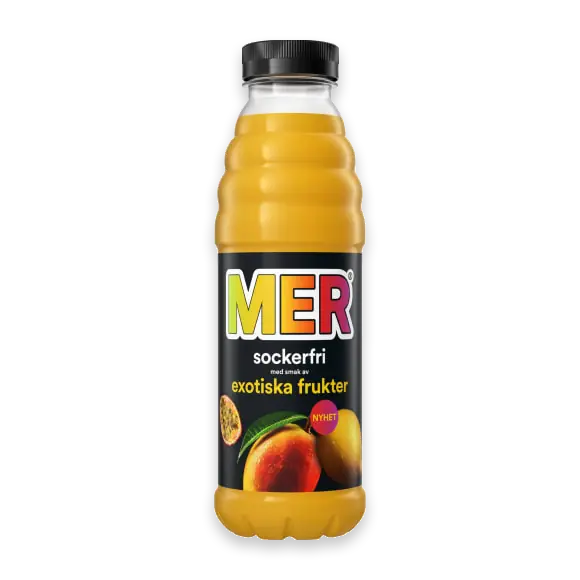 Mer Exotisk Frukt Sockerfri Fruktdryck
