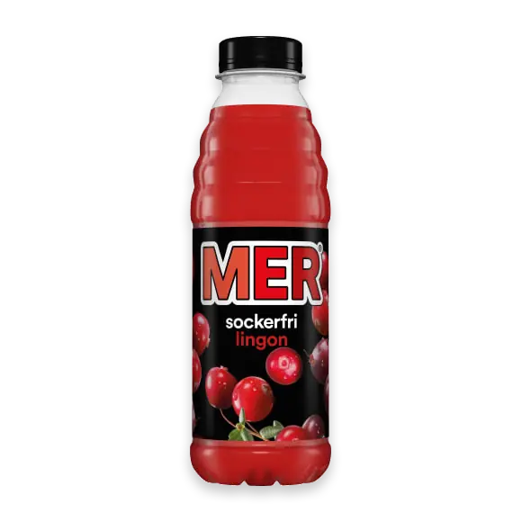 Mer Lingon Sockerfri Fruktdryck