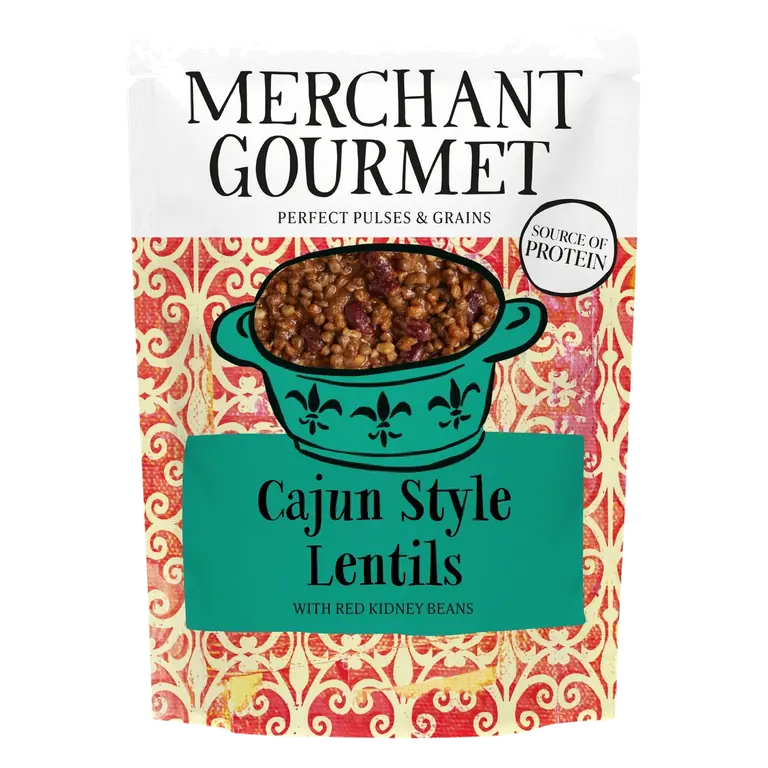 Spicy Cajun Style Lentils & Red Kidney Beans