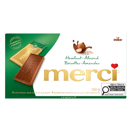 Chocolate Bar Hazelnut Almond 100 g