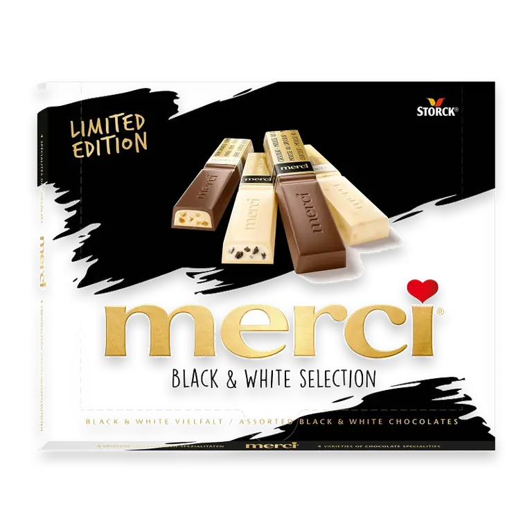 Chokladpraliner Black & White 240g