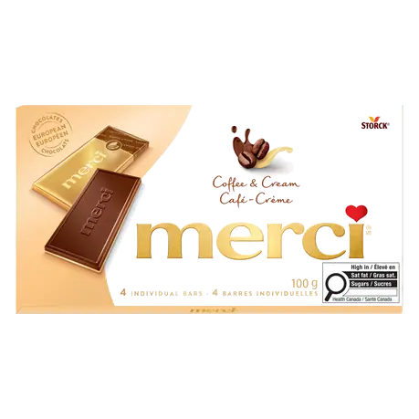 Chocolate Tablets Coffee & Cream 100 g