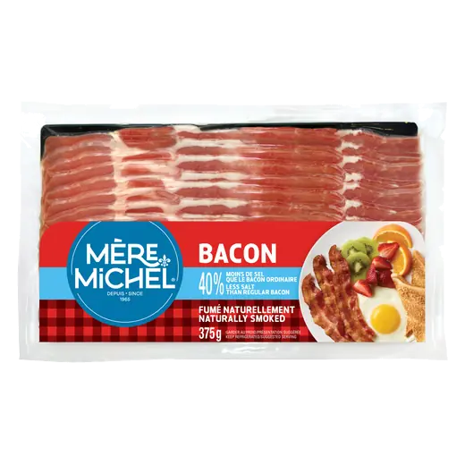 Less Salt Bacon 375 g