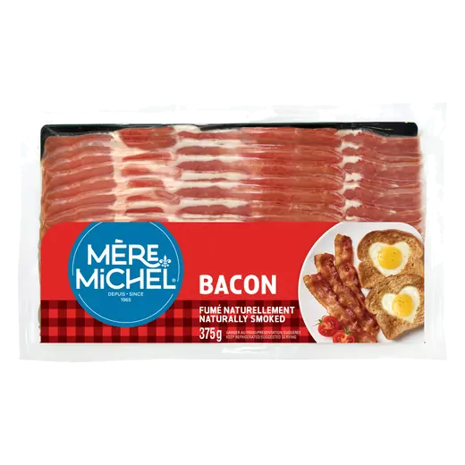Natural Bacon Smoked 375 g
