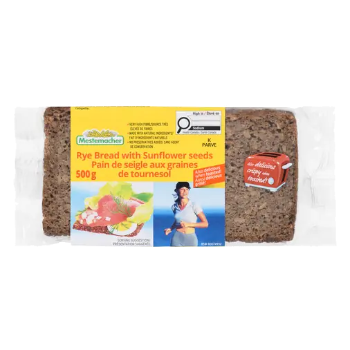 Bread Rye with Sunflower Seeds 500 g