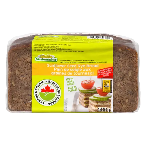 Organic Rye Bread Sunflower Seed 500 g