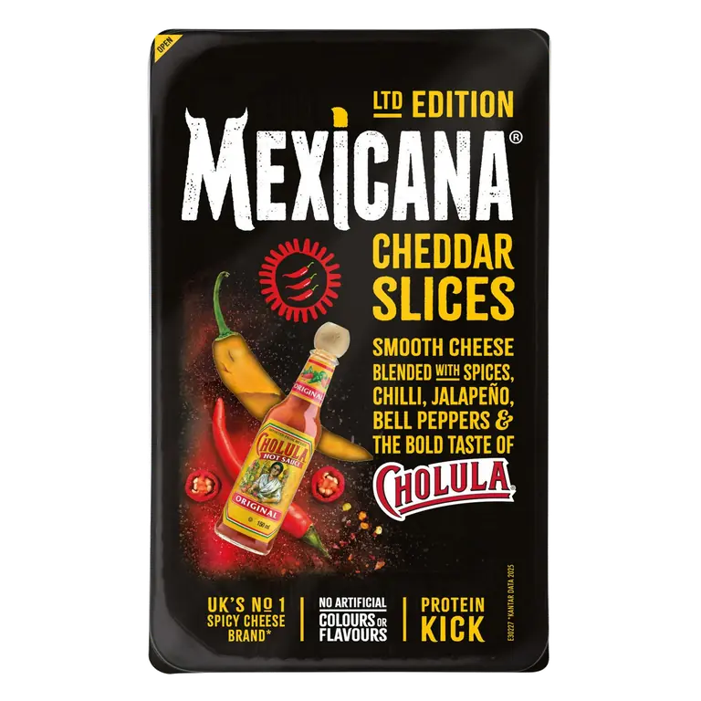 160g Cholula Cheddar Cheese Slices