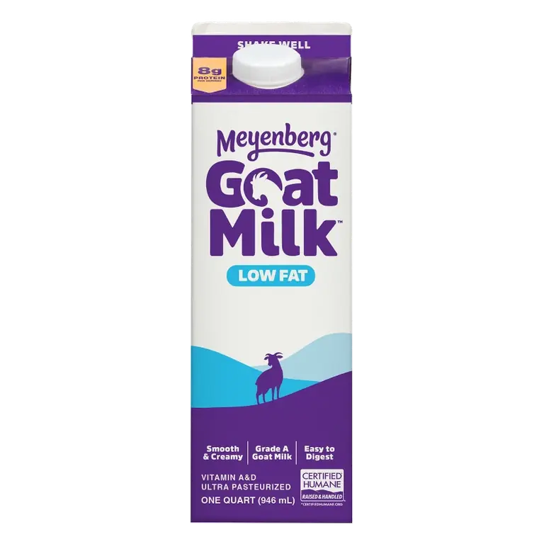 Meyenberg Low Fat Ultra Pasteurized Goat Milk, 32oz