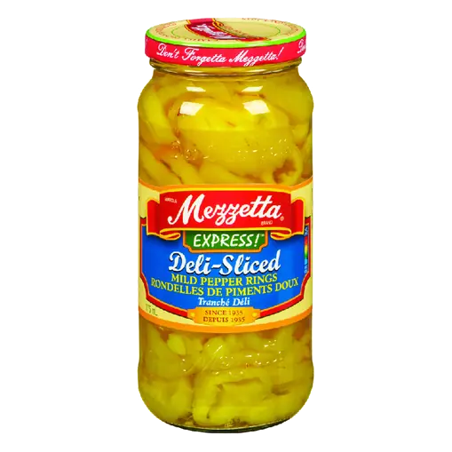Banana Pepper Rings Pickled Mild 375 ml