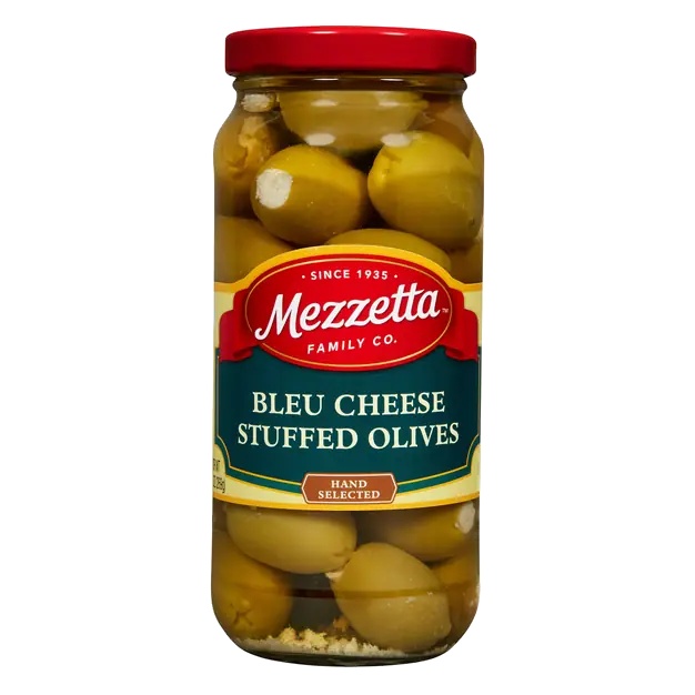 Bleu Cheese Stuffed Green Olives