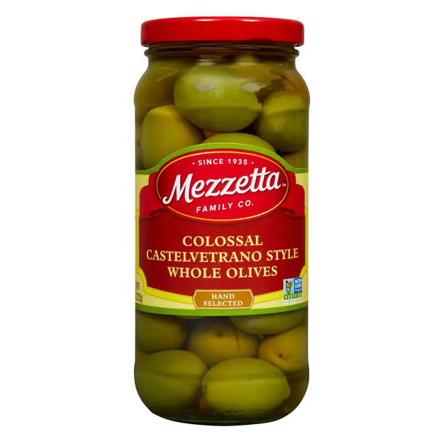 Colossal Castelvetrano Style Whole Olives