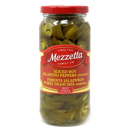 Deli-Sliced Hot Jalapeno Peppers 375 ml