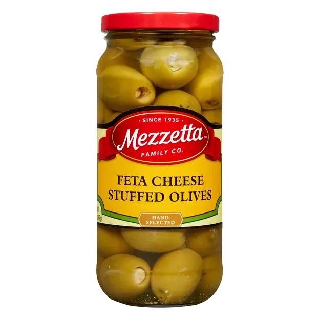 Feta Cheese Stuffed Green Olives