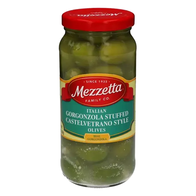 Italian Gorgonzola Stuffed Castelvetrano Style Olives