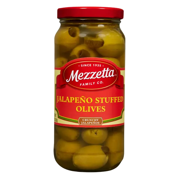 Jalapeno Stuffed Green Olives