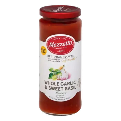 Marinara, Whole Garlic & Sweet Basil