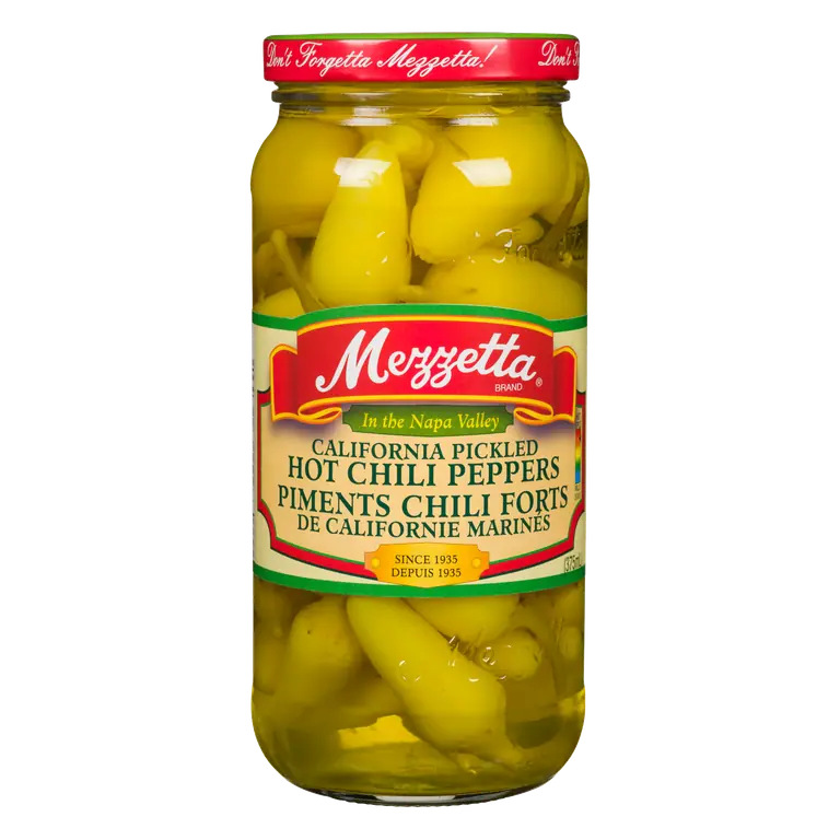 California Pickled Hot Chili Peppers 375 ml