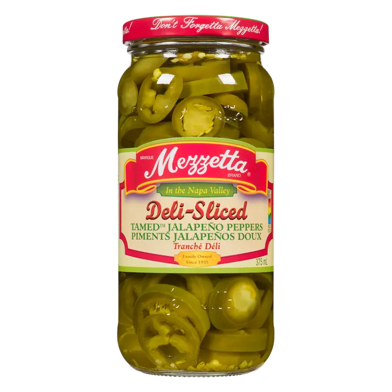 Tamed Jalapeño Peppers Deli-Sliced 375 ml