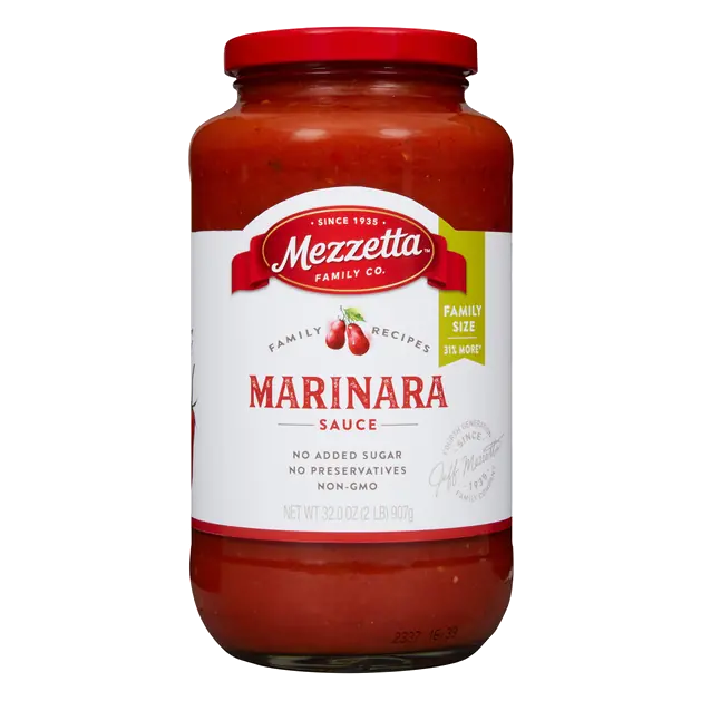 No Added Sugar Marinara Pasta Sauce Family Size