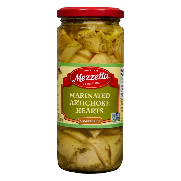 Quartered & Marinated Artichoke Hearts