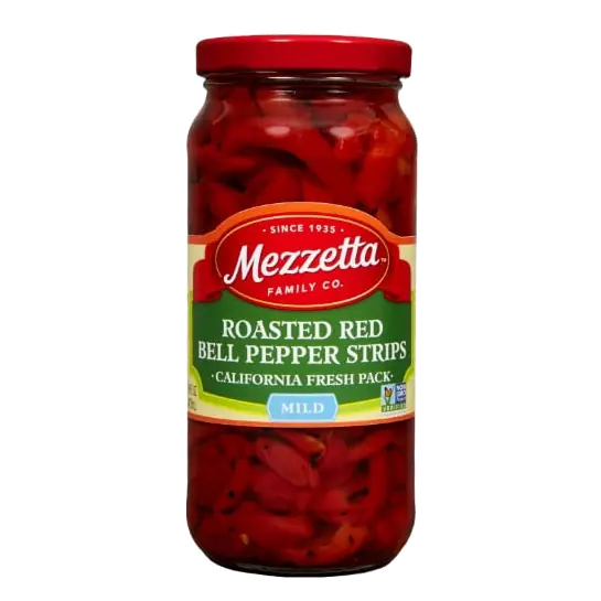 Roasted Red Bell Pepper Strips