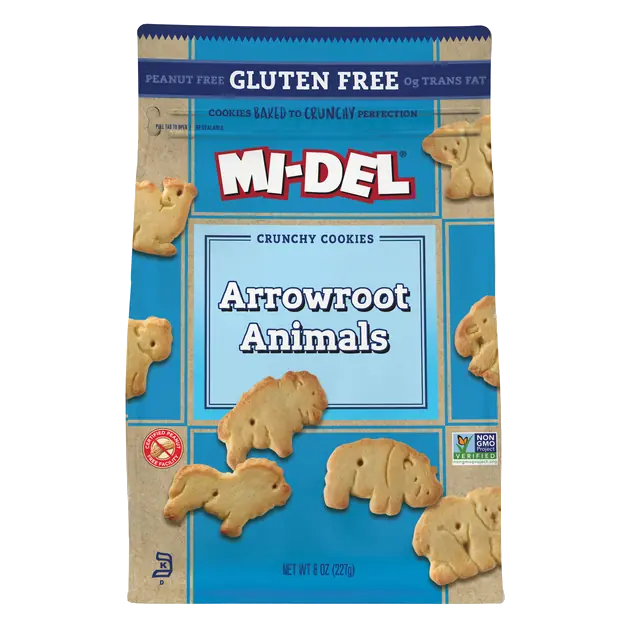 Gluten Free Arrowroot Animals Cookies