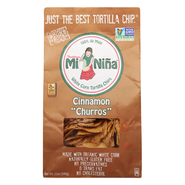 Cinnamon Churros White Corn Tortilla Chips