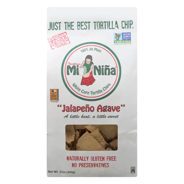 Gluten Free Jalapeno Agave Tortilla Chips