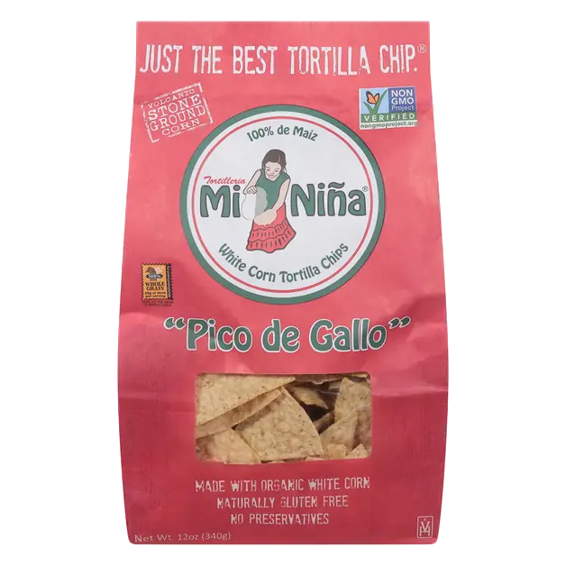 White Corn Pico De Gallo Tortilla Chips