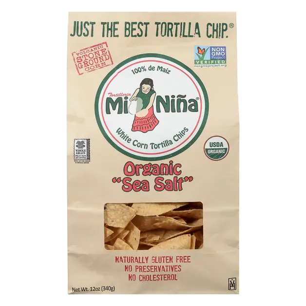 White Corn Sea Salt Tortilla Chips