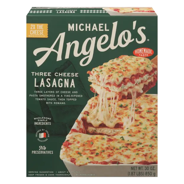 Three Cheese Lasagna Frozen