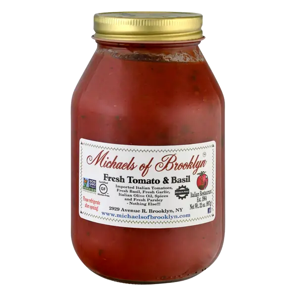 Fresh Tomato & Basil Pasta Sauce