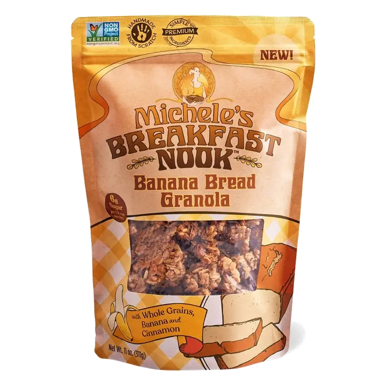 Michele's Breakfast Nook Banana Bread Granola, 11oz