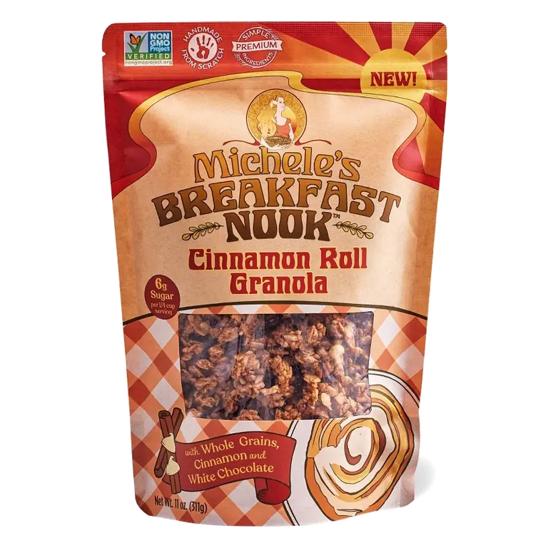 Michele's Breakfast Nook Cinnamon Roll Granola, 11oz