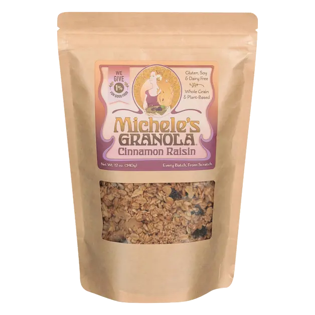 Gluten & Dairy Free Cinnamon Raisin Granola