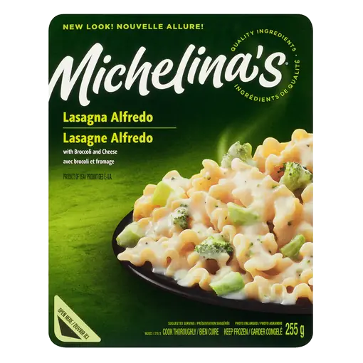 Frozen Lasagna Alfredo 255 g
