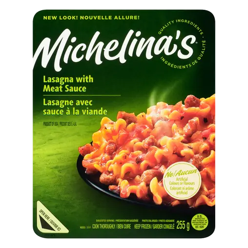 Frozen Lasagna With Meat Sauce 255 g