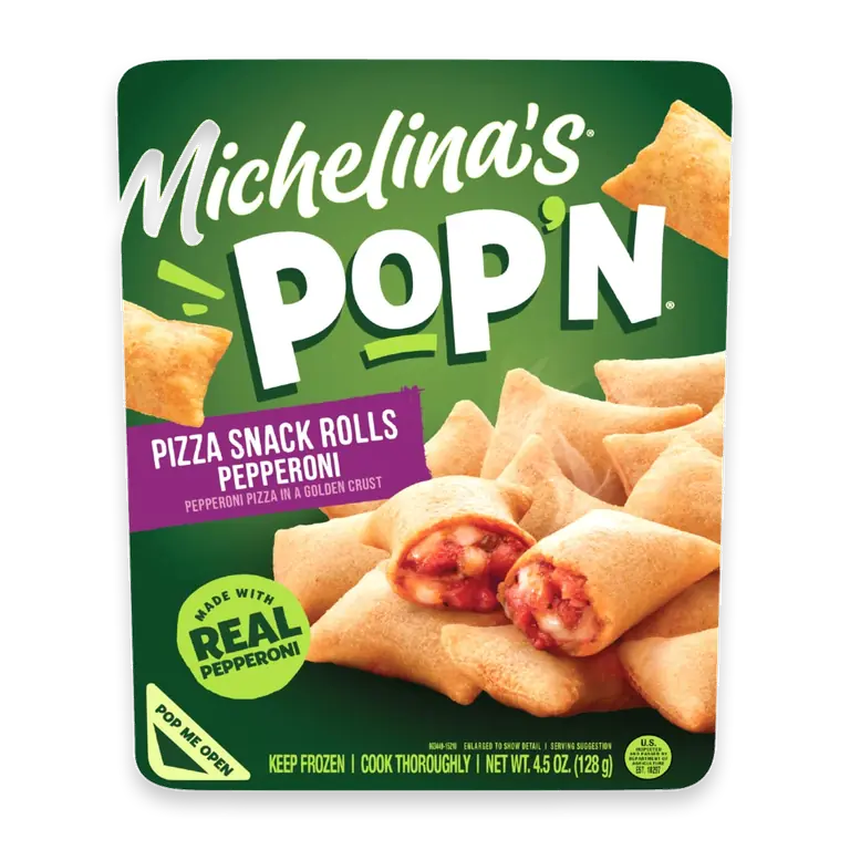 Pizza Snack Rolls Frozen Meal