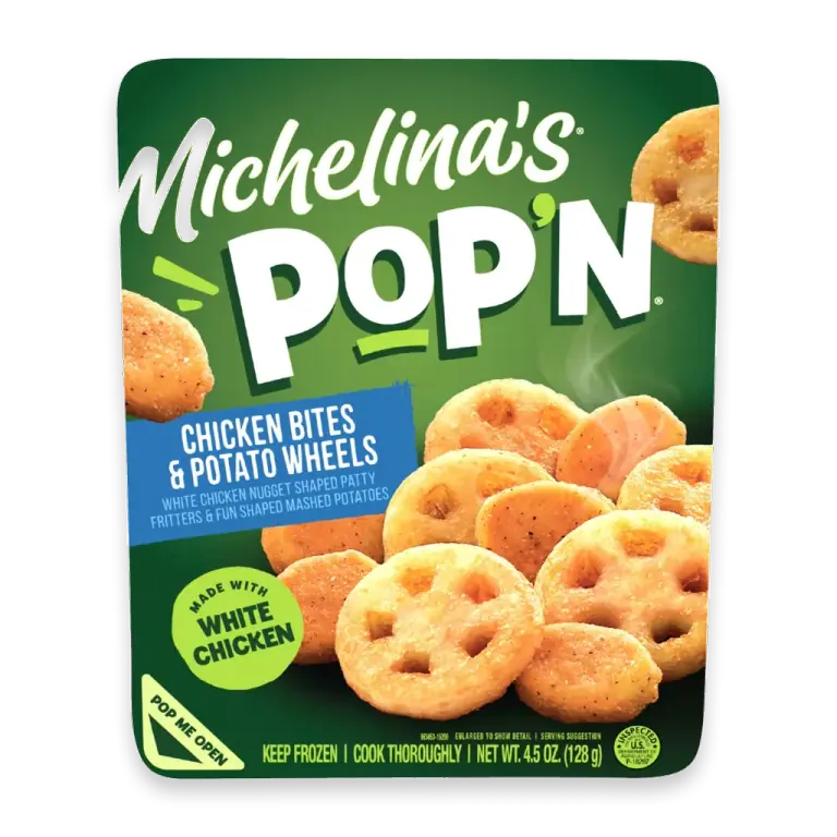 Pop'n Chicken and Potato Nuggets Frozen Meal