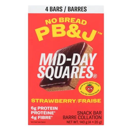 PB&J Snack Bar Strawberry 4 x 33 g